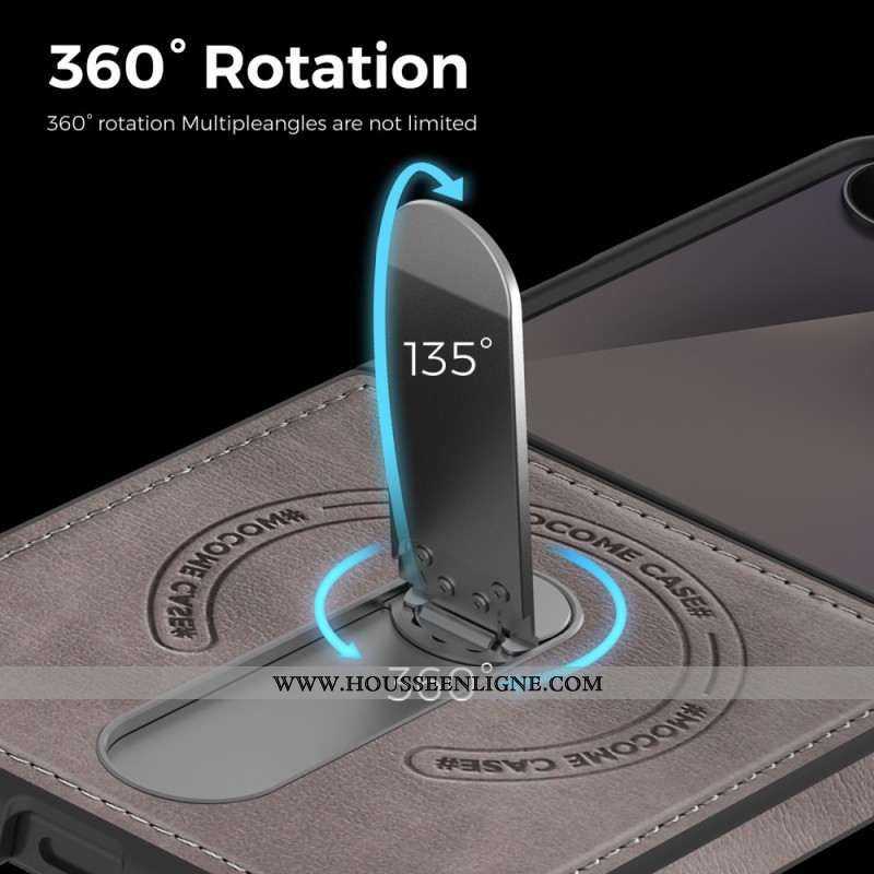 Coque Samsung Galaxy Z Flip 7 Magnétique avec Support Rotatif