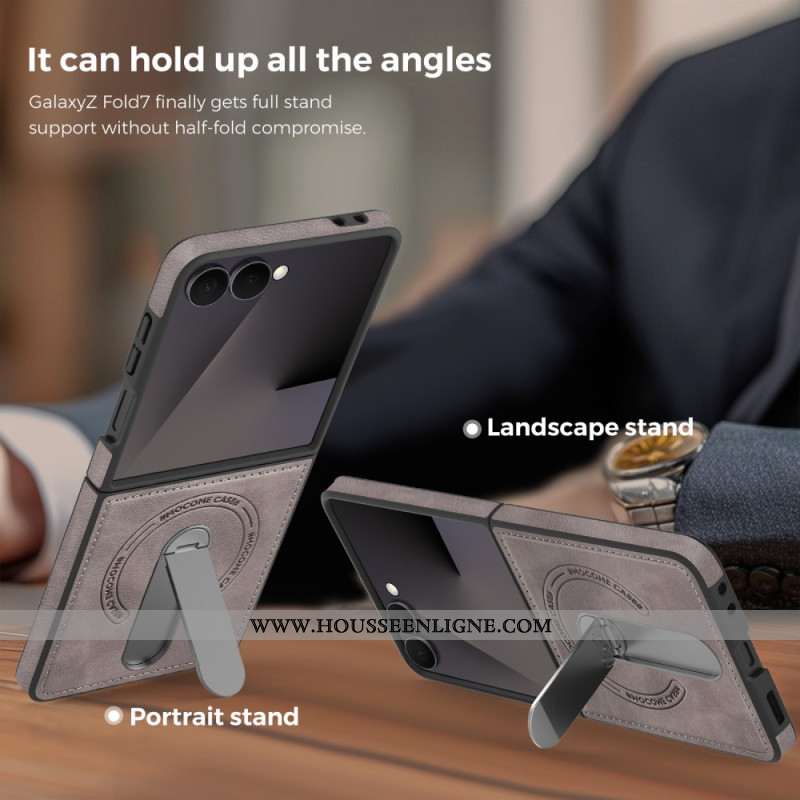 Coque Samsung Galaxy Z Flip 7 Magnétique avec Support Rotatif