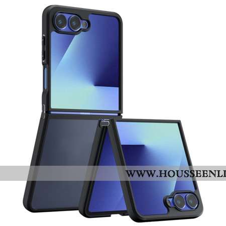 Coque Samsung Galaxy Z Flip 7 Noir Transparent