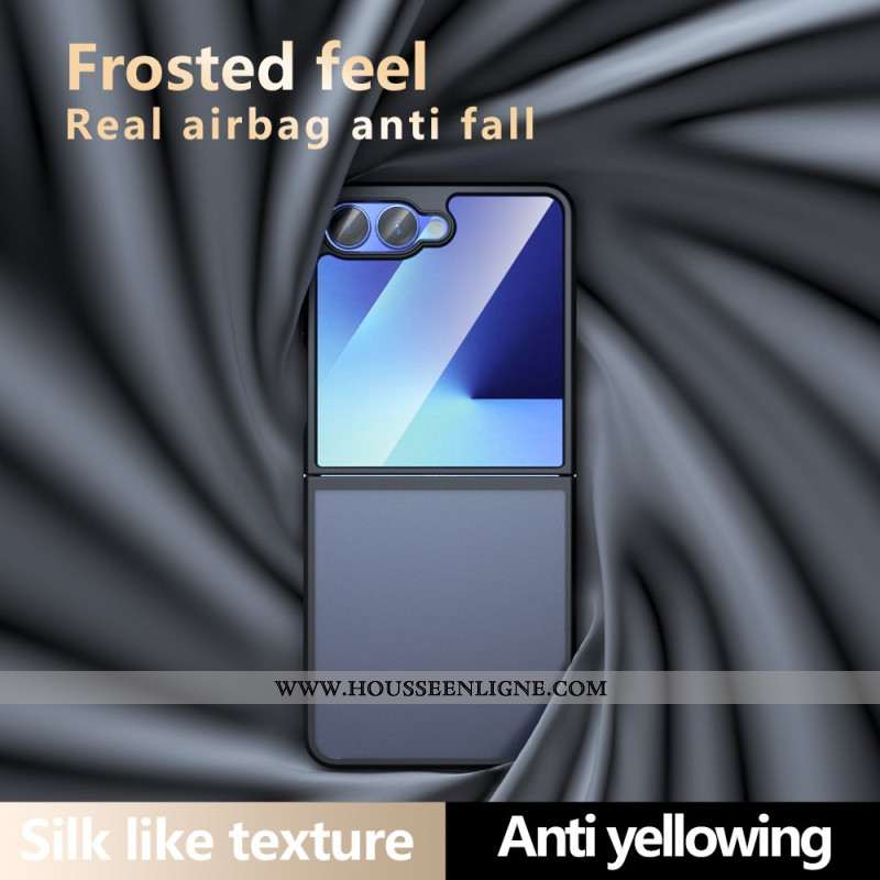 Coque Samsung Galaxy Z Flip 7 Noir Transparent