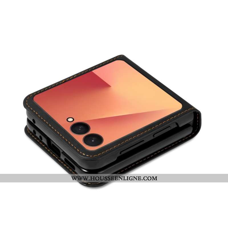 Coque Samsung Galaxy Z Flip 7 Porte-Cartes Motif