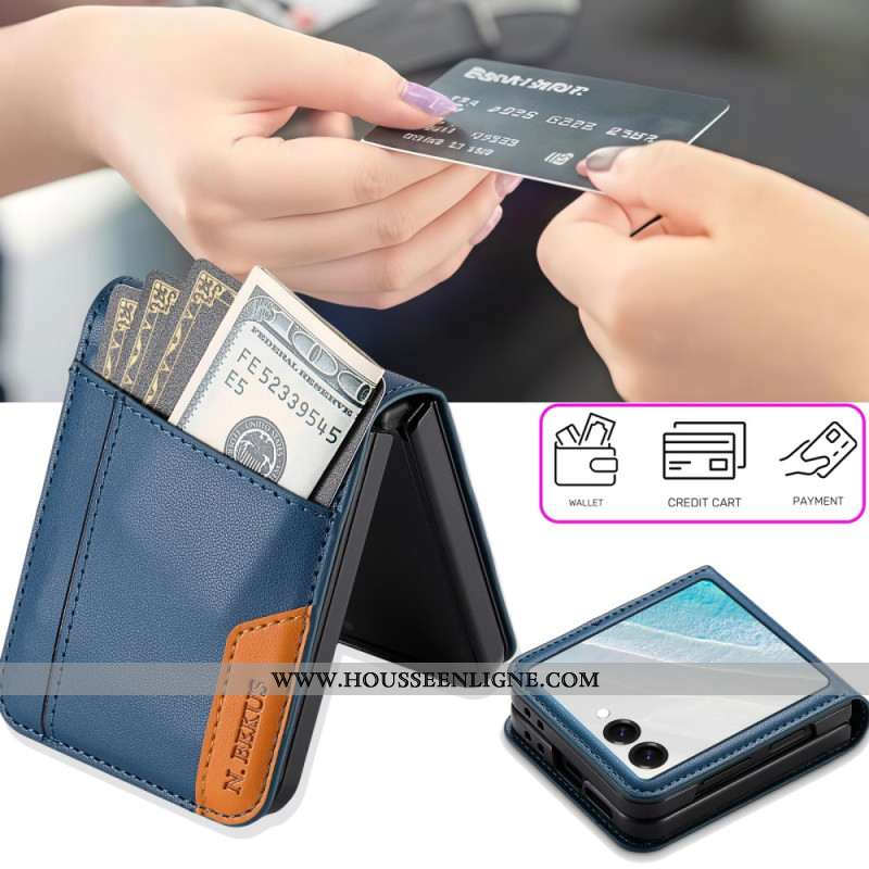 Coque Samsung Galaxy Z Flip 7 Porte-Cartes N.BEKUS