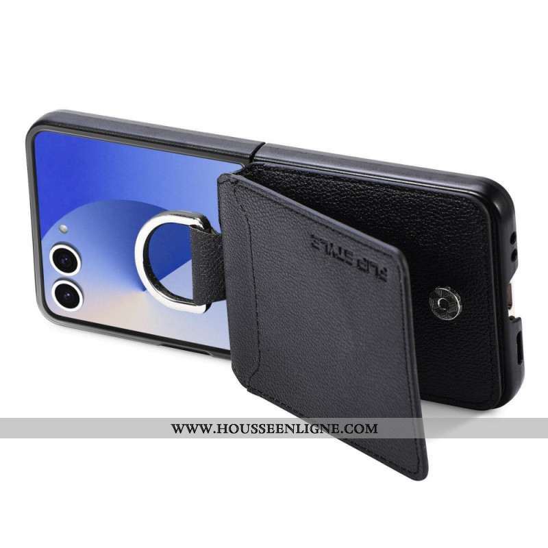 Coque Samsung Galaxy Z Flip 7 Premium Porte-Cartes et Support