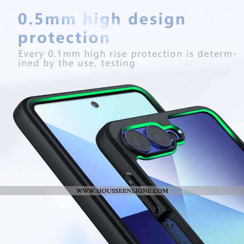 Coque Samsung Galaxy Z Flip 7 Protection Antichoc Transparente