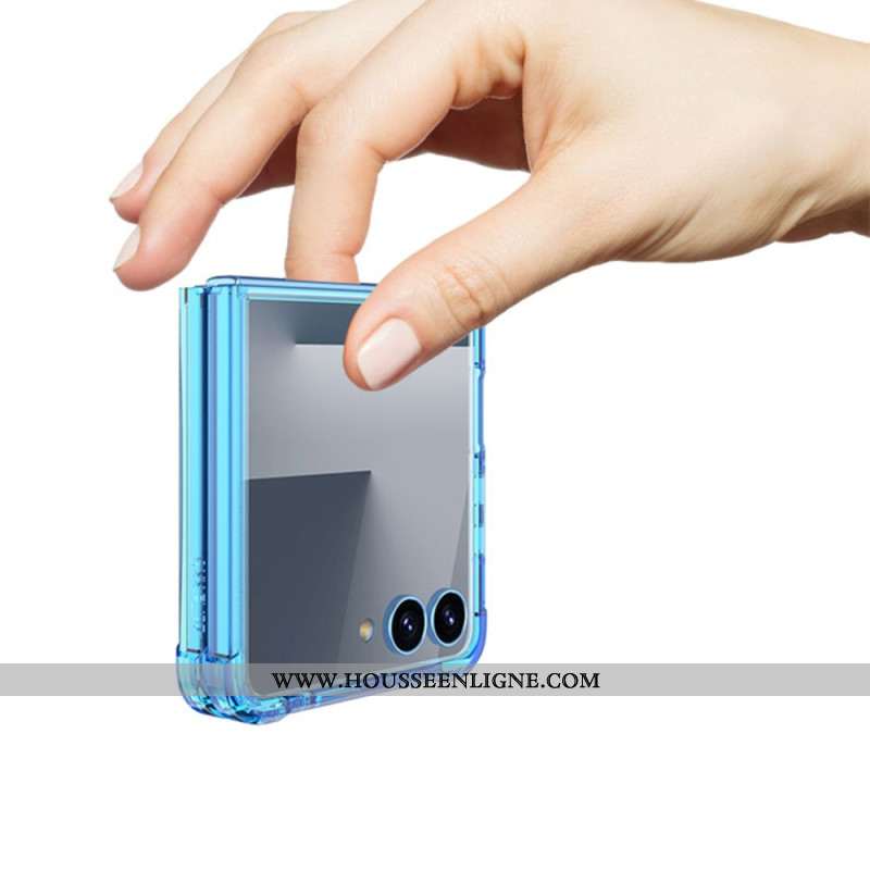 Coque Samsung Galaxy Z Flip 7 Rebord Style Métallisé GKK