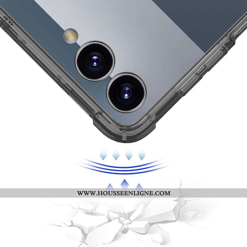 Coque Samsung Galaxy Z Flip 7 Rebord Style Métallisé GKK