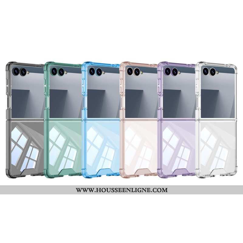 Coque Samsung Galaxy Z Flip 7 Rebord Style Métallisé GKK