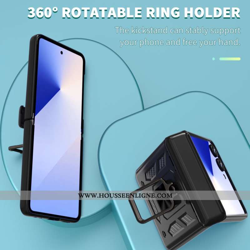 Coque Samsung Galaxy Z Flip 7 Ring Résistante