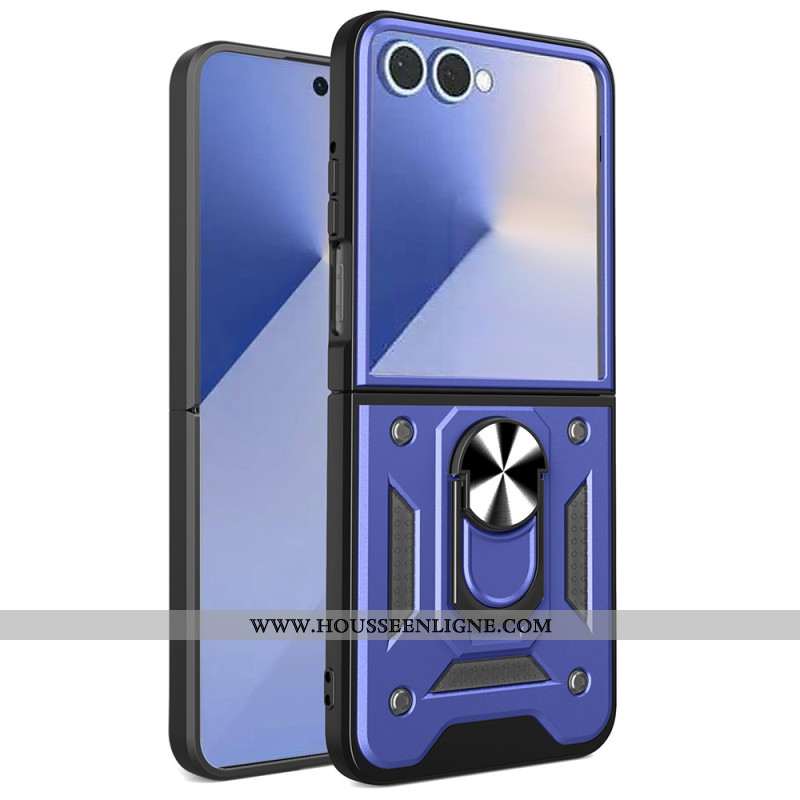 Coque Samsung Galaxy Z Flip 7 Robuste avec Anneau-Support