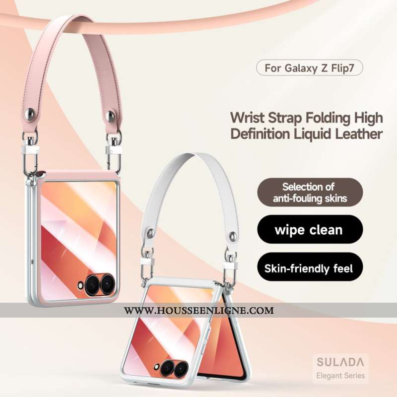Coque Samsung Galaxy Z Flip 7 Sangle SULADA