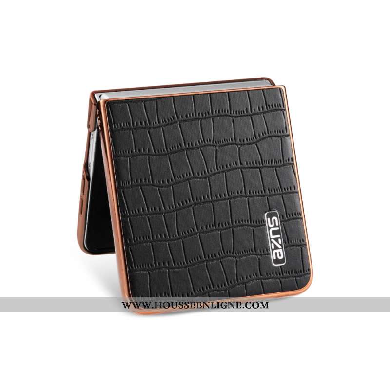 Coque Samsung Galaxy Z Flip 7 Style Crocodile azns