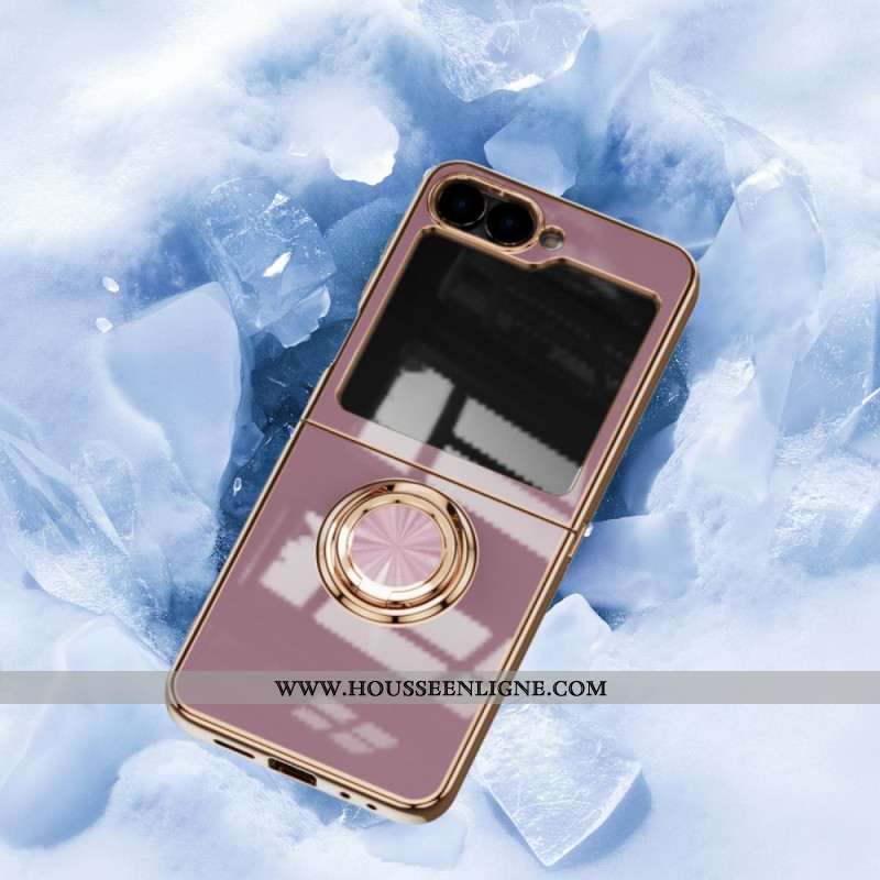 Coque Samsung Galaxy Z Flip 7 Support-Anneau Design Premium