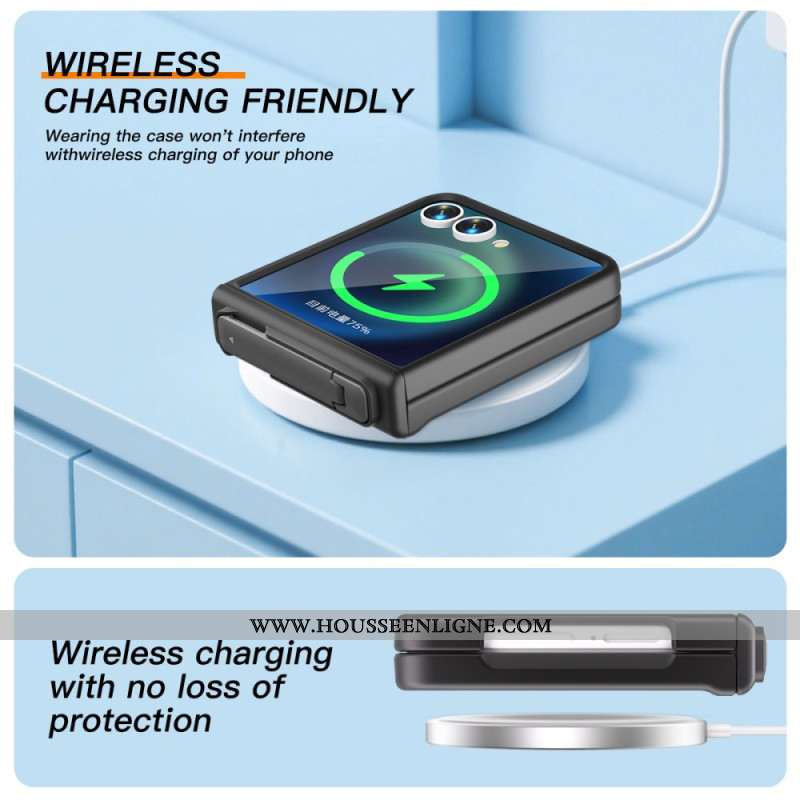 Coque Samsung Galaxy Z Flip 7 Support et Protection de Charnière