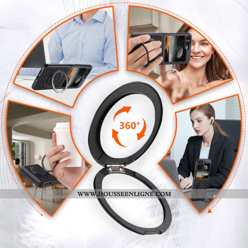 Coque Samsung Galaxy Z Flip 7 Support rRtatif SUTENI