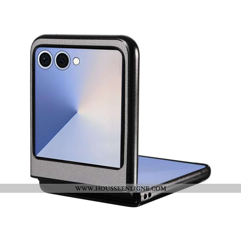 Coque Samsung Galaxy Z Flip 7 Texture Cuir