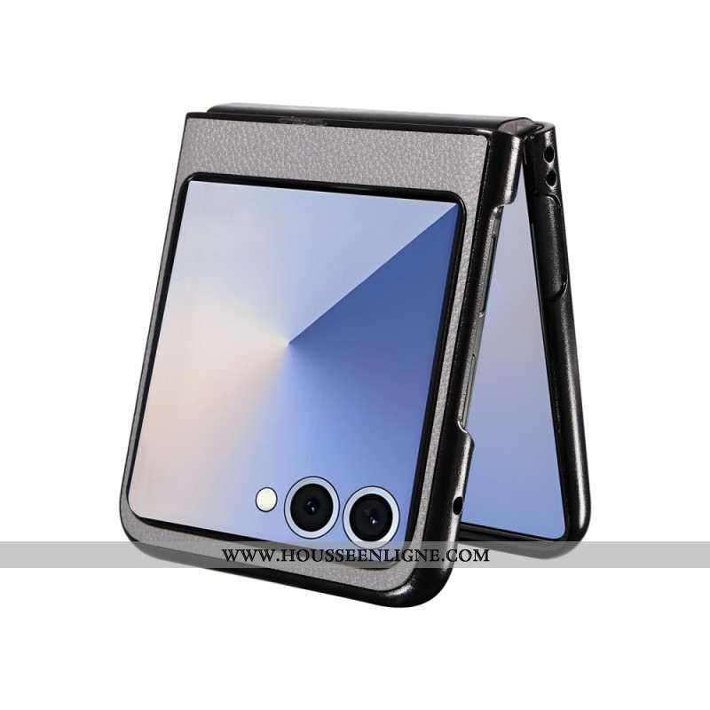 Coque Samsung Galaxy Z Flip 7 Texture Cuir