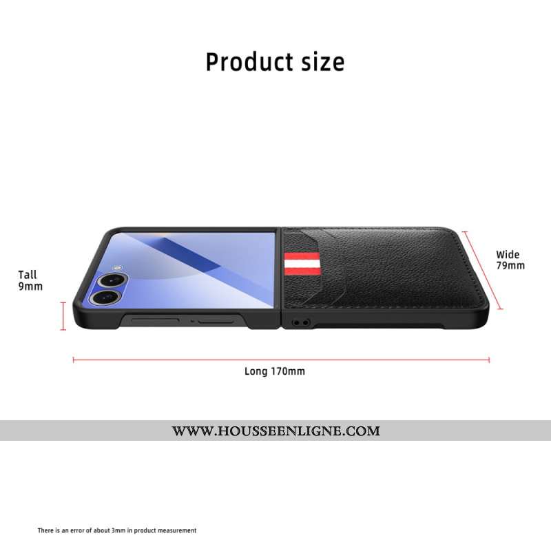 Coque Samsung Galaxy Z Flip 7 Texture Soyeuse