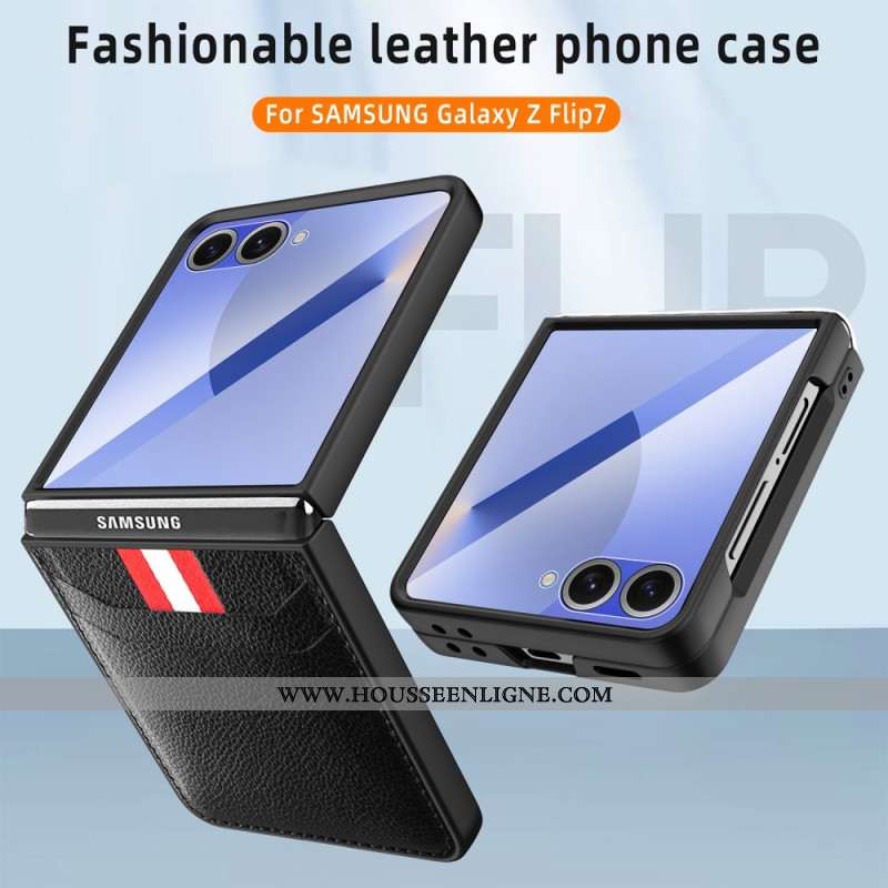 Coque Samsung Galaxy Z Flip 7 Texture Soyeuse