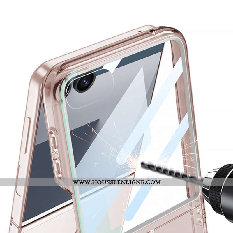 Coque Samsung Galaxy Z Flip 7 Translucide Colorée GKK