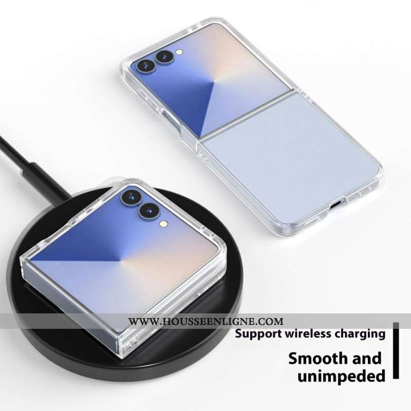 Coque Samsung Galaxy Z Flip 7 Transparente Anti-Chute
