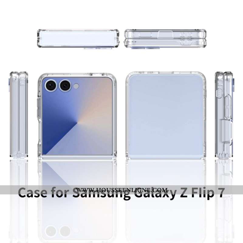 Coque Samsung Galaxy Z Flip 7 Transparente