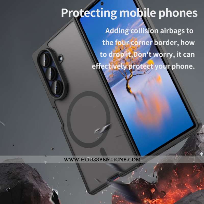 Coque Samsung Galaxy Z Fold 7 5G Compatible MagSafe Teintée