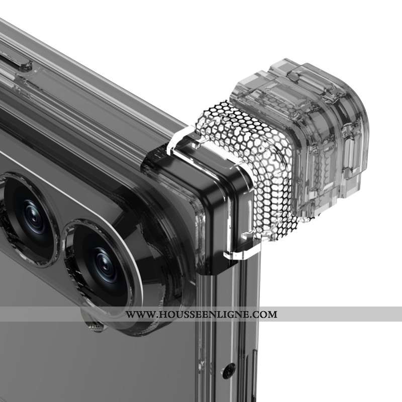 Coque Samsung Galaxy Z Fold 7 5G Magnétique Translucide avec Support