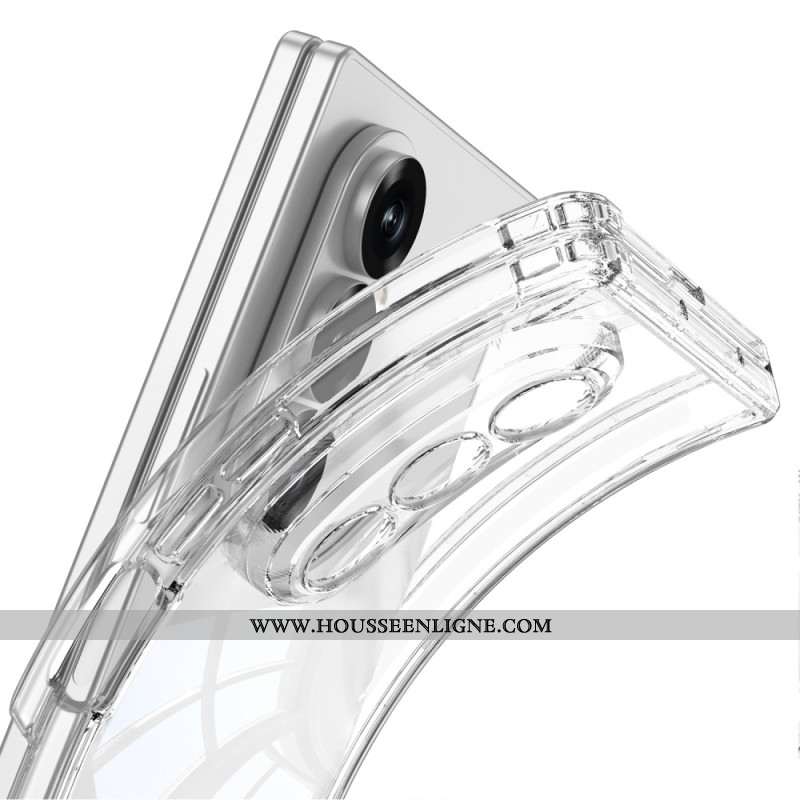 Coque Samsung Galaxy Z Fold 7 5G Magnétique Translucide avec Support