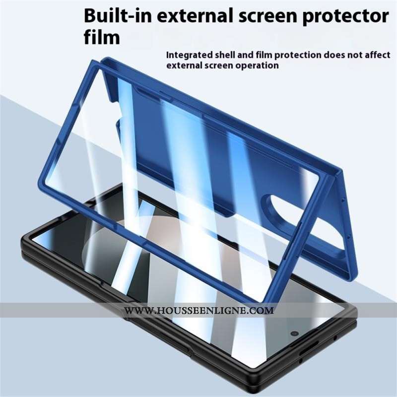 Coque Samsung Galaxy Z Fold 7 5G Protection en Verre Trempé et Porte-Stylet