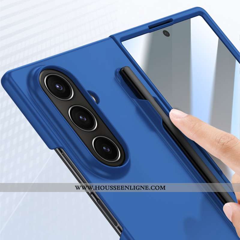 Coque Samsung Galaxy Z Fold 7 5G Protection en Verre Trempé et Porte-Stylet
