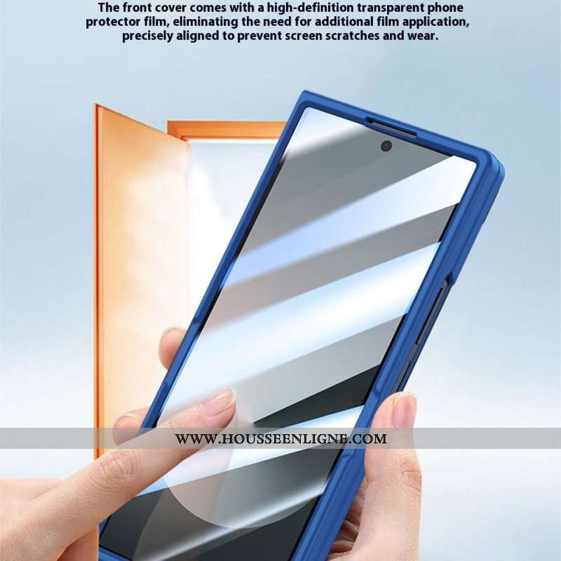 Coque Samsung Galaxy Z Fold 7 5G Protection en Verre Trempé et Porte-Stylet