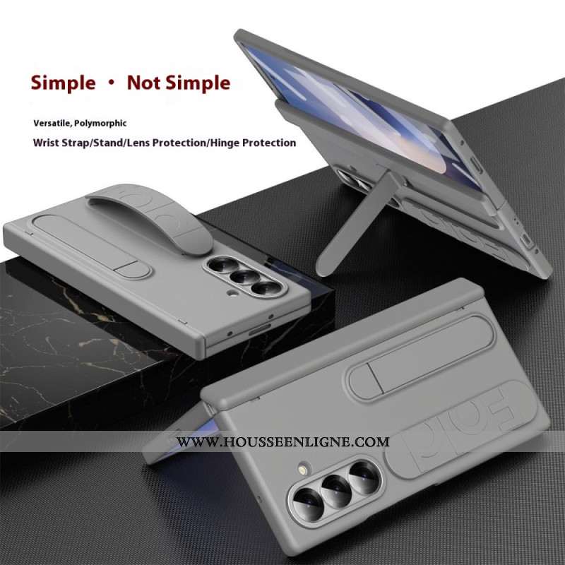 Coque Samsung Galaxy Z Fold 7 5G Stylet et Sangle Manuelle