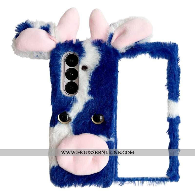 Coque Samsung Galaxy Z Fold 7 5G Vache en Peluche