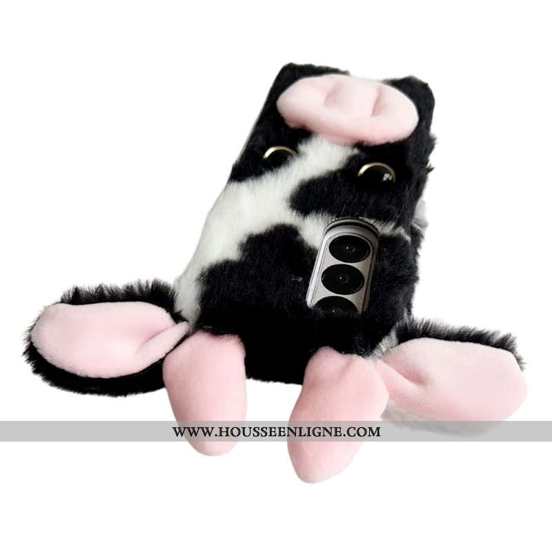 Coque Samsung Galaxy Z Fold 7 5G Vache en Peluche