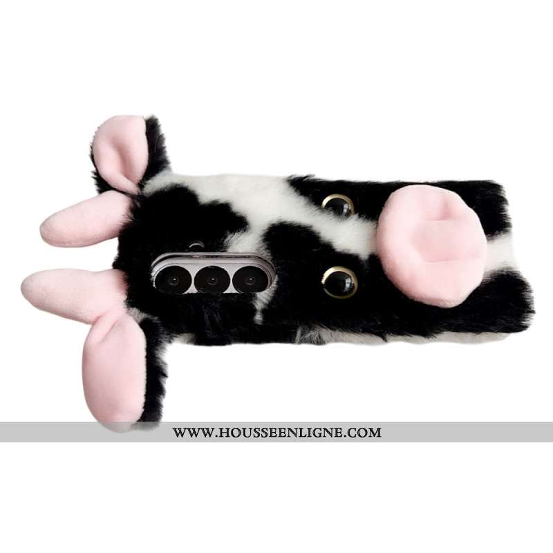 Coque Samsung Galaxy Z Fold 7 5G Vache en Peluche