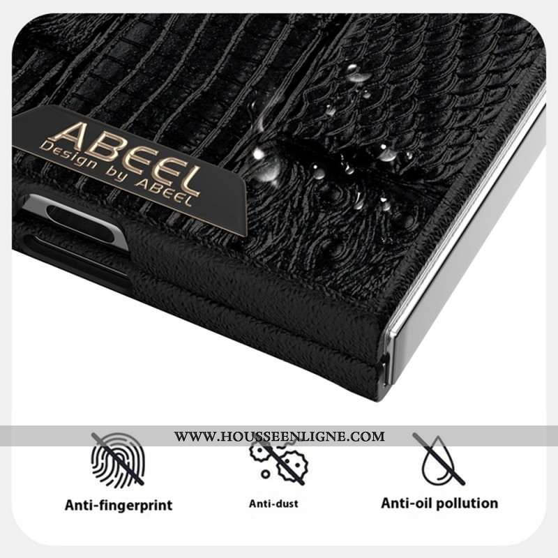 Coque Samsung Galaxy Z Fold 7 5G compatible MagSafe Gauffrée ABEEL