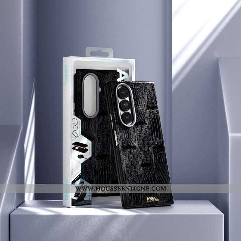 Coque Samsung Galaxy Z Fold 7 5G compatible MagSafe Gauffrée ABEEL