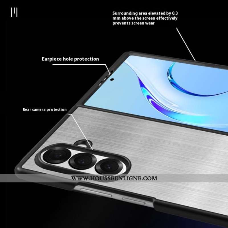 Coque Samsung Galaxy Z Fold 7 Acier Inoxydable