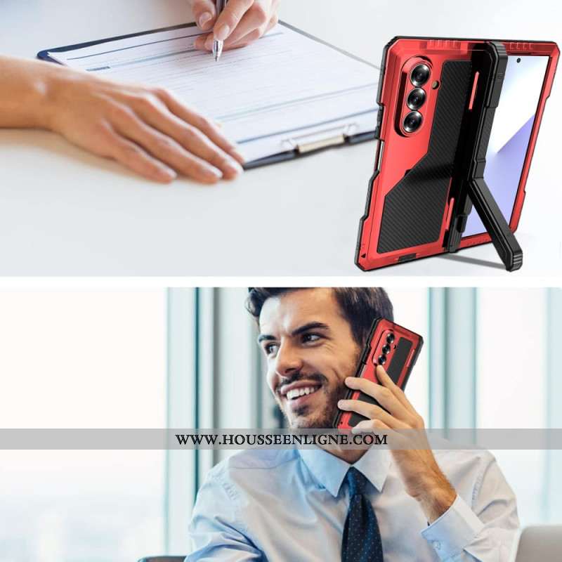 Coque Samsung Galaxy Z Fold 7 Aluminium et Silicone