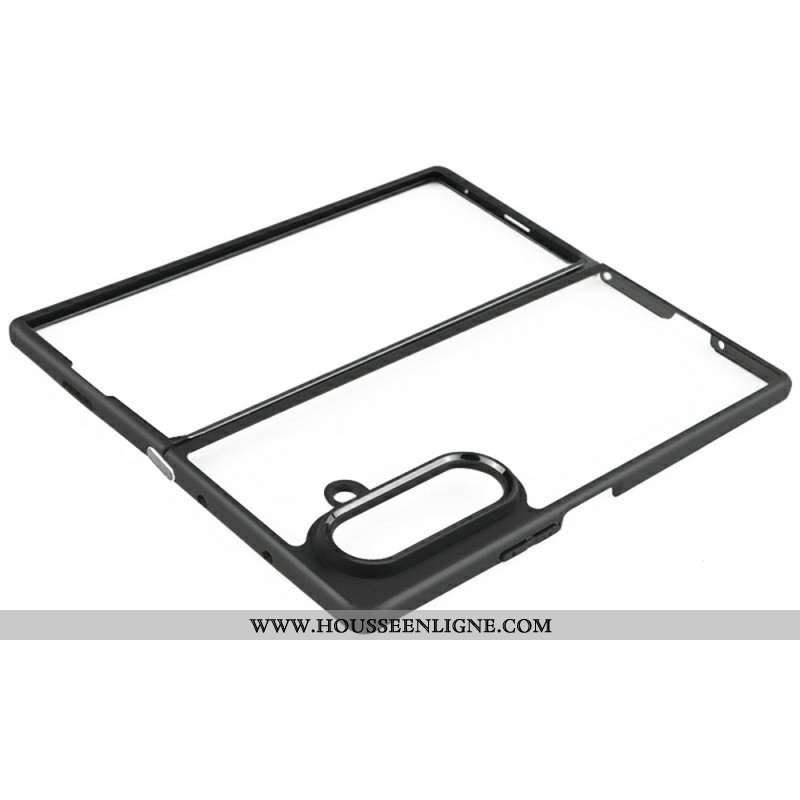 Coque Samsung Galaxy Z Fold 7 Antichoc avec Dos Transparent