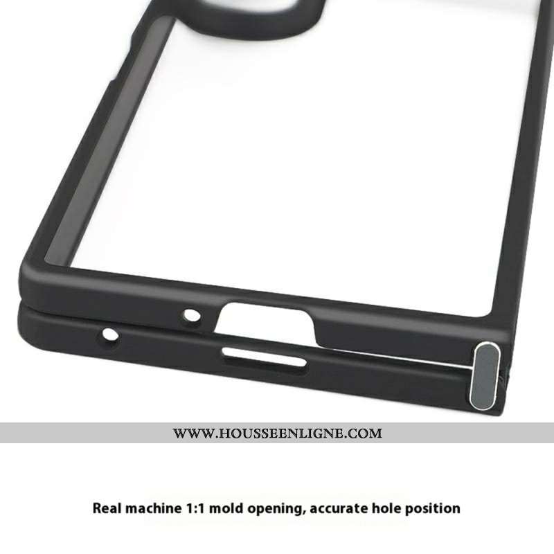 Coque Samsung Galaxy Z Fold 7 Antichoc avec Dos Transparent
