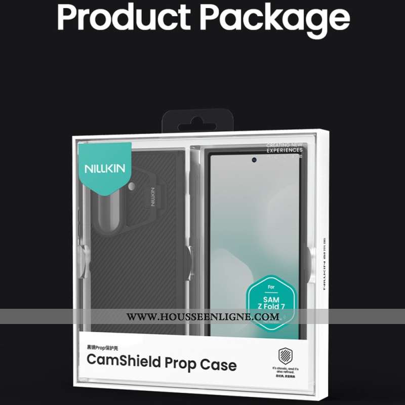 Coque Samsung Galaxy Z Fold 7 CamShield Prop Magnetic Series NILLKIN