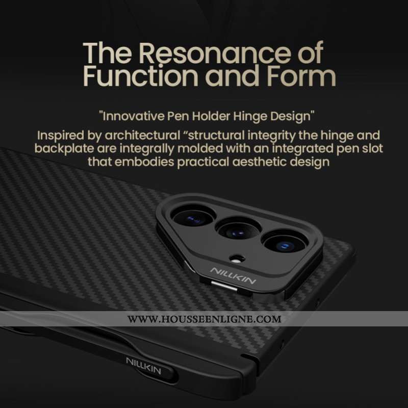 Coque Samsung Galaxy Z Fold 7 CarboProp Series avec Support