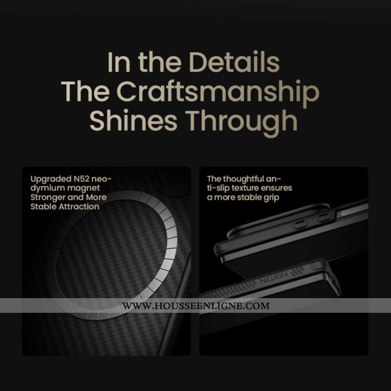 Coque Samsung Galaxy Z Fold 7 CarboProp Series avec Support