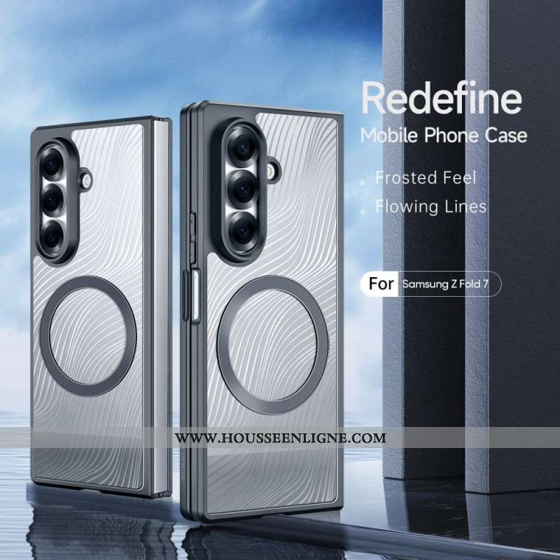 Coque Samsung Galaxy Z Fold 7 Compatible MagSafe Aimo Series DUX DUCIS