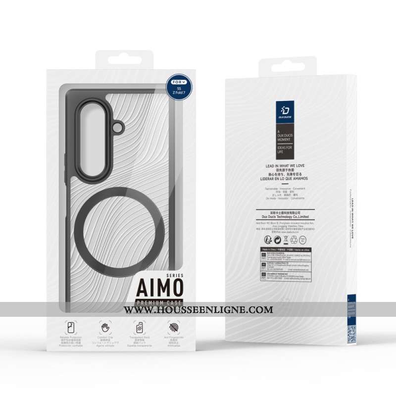 Coque Samsung Galaxy Z Fold 7 Compatible MagSafe Aimo Series DUX DUCIS
