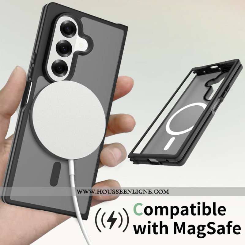 Coque Samsung Galaxy Z Fold 7 Compatible MagSafe Flexile Givrée