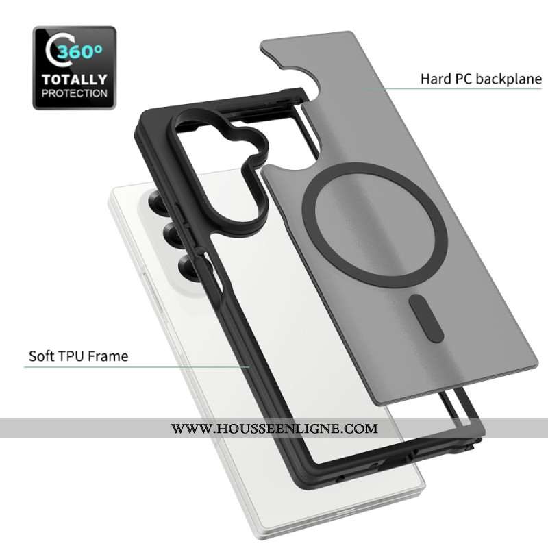 Coque Samsung Galaxy Z Fold 7 Compatible MagSafe Flexile Givrée