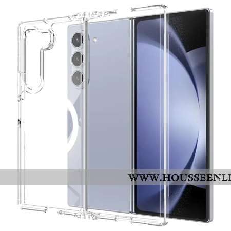 Coque Samsung Galaxy Z Fold 7 Compatible MagSafe Transparente