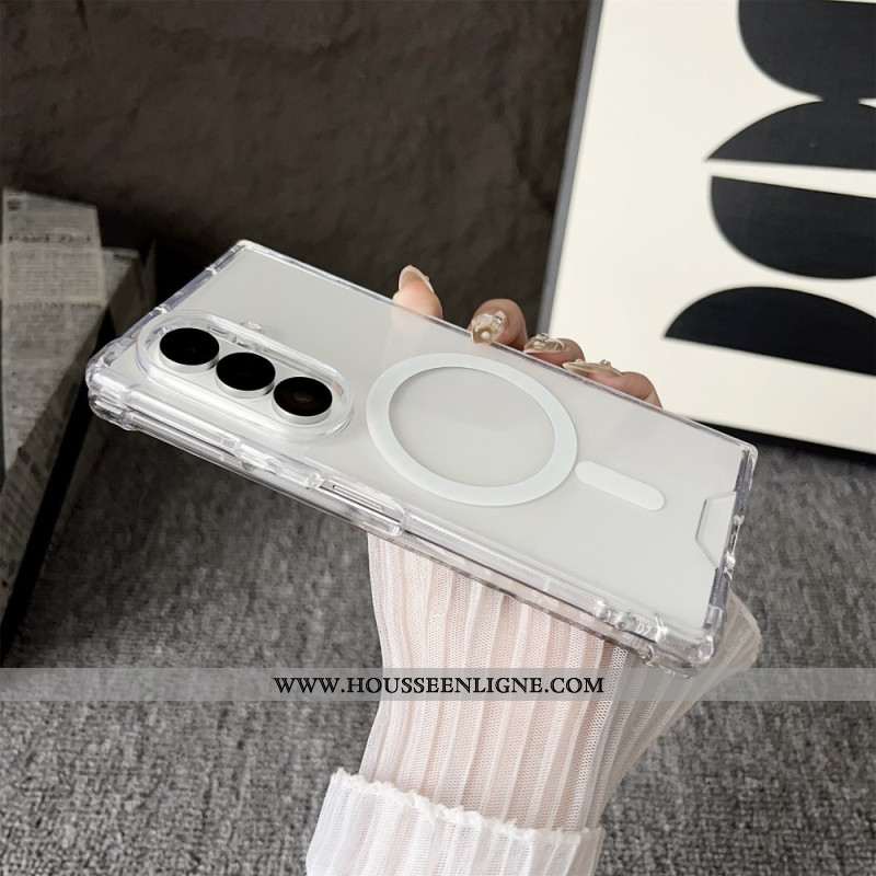 Coque Samsung Galaxy Z Fold 7 Compatible MagSafe Transparente